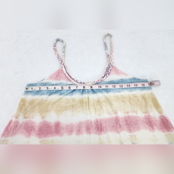American Eagle Outfitters Soft & Sexy Braided Tie Dye Tank Top Women's Size XS - Picture 4 of 7